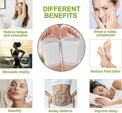 Cleansing Detox Foot Pads – Natural Body Cleanse, Better Sleep & Stress Relief