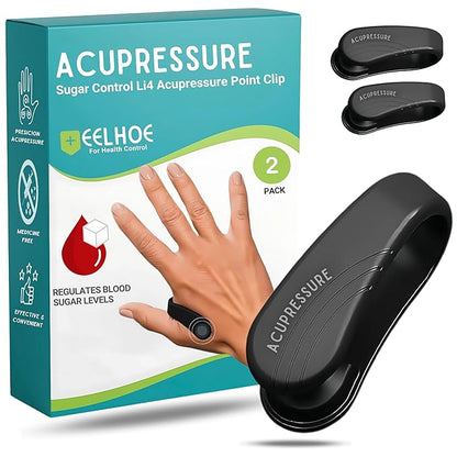 Diabetes Acupressure Clip – Natural Relief for Blood Sugar & Stress