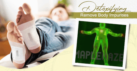 Cleansing Detox Foot Pads – Natural Body Cleanse, Better Sleep & Stress Relief