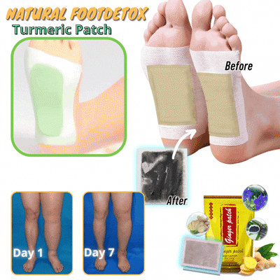 Cleansing Detox Foot Pads – Natural Body Cleanse, Better Sleep & Stress Relief